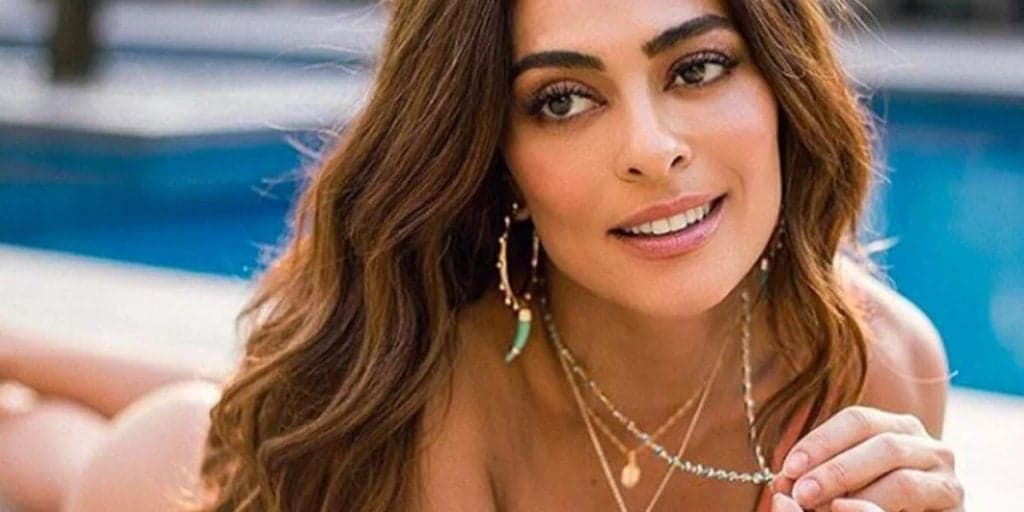 Juliana Paes confirma ser uma das mais belas do Brasil ao surgir com peça em fio dental micro