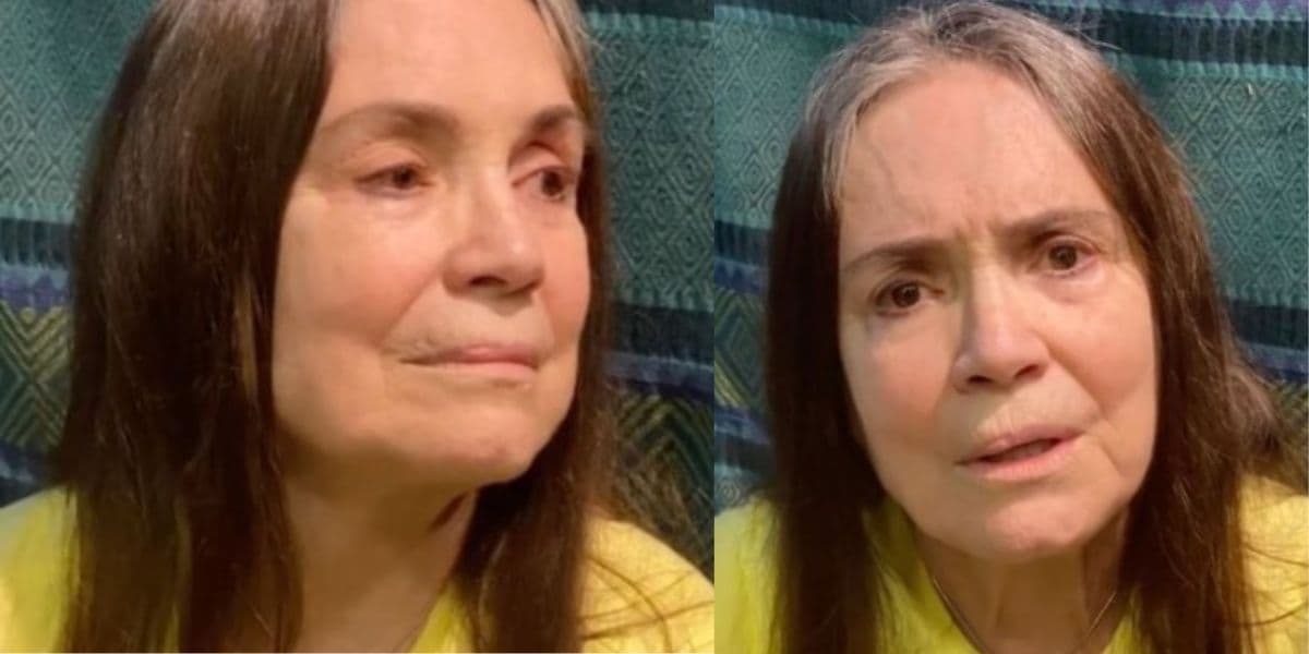 Abatida, Regina Duarte surge com aparência bastante diferente e cita texto polêmico - Foto: Reprodução Abatida, Regina Duarte surge com aparência bastante diferente e cita texto polêmico - Foto: Reprodução