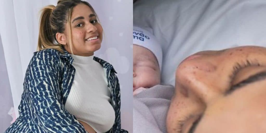 Mc Loma mostra rosto da filha pela primeira vez e beleza da recém-nascida impressiona o Brasil