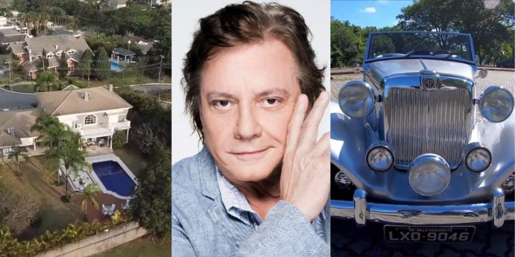 Mansão de quase R$9 milhões, sítio enorme e carros lendários: ostentando luxo, assim vive Fábio Jr.