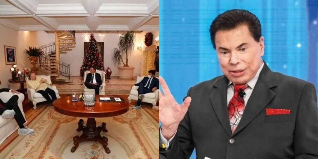 Piscina, sauna e sala de ginástica: mansão milionária de Silvio Santos em estilo colonial é absurda; fotos