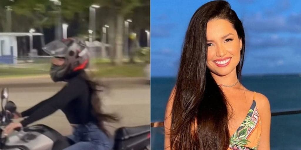 Após comprar carro de R$ 1 milhão, Juliette ostenta motona de 30 mil pelas ruas do Rio de Janeiro