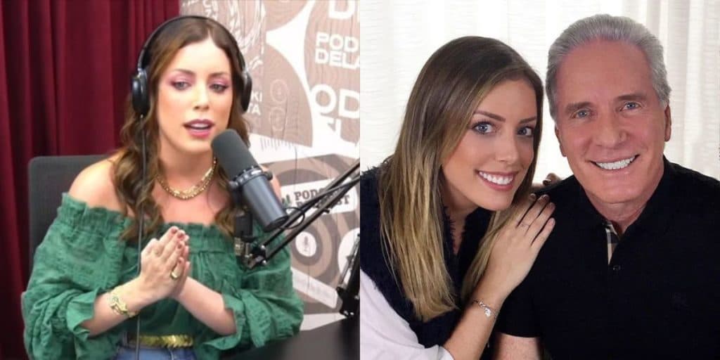 Filha de Roberto Justus abre o jogo sobre experiência de trabalho com o pai na TV