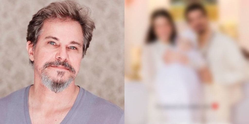 Edson Celulari divulga foto rara dos três filhos juntos, e olhos da caçula são tão azuis que até impressiona