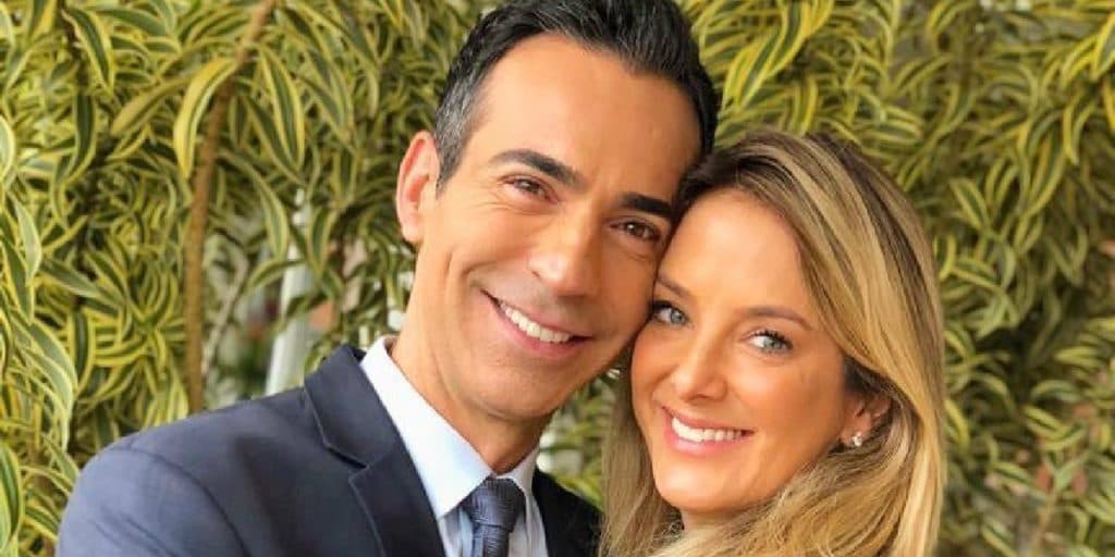Ticiane Pinheiro expõe foto rara ao lado de César Tralli e abre o jogo sobre mais uma gravidez: "Seria lindo"