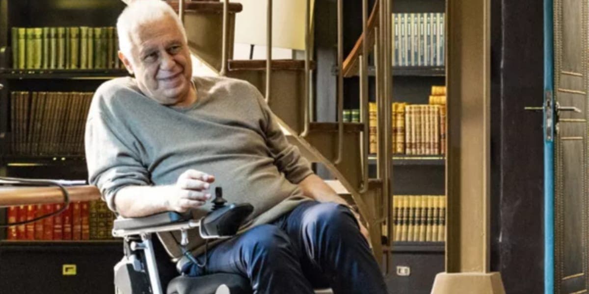 Antonio Fagundes em seu último papel na Globo (Reprodução: Globo)