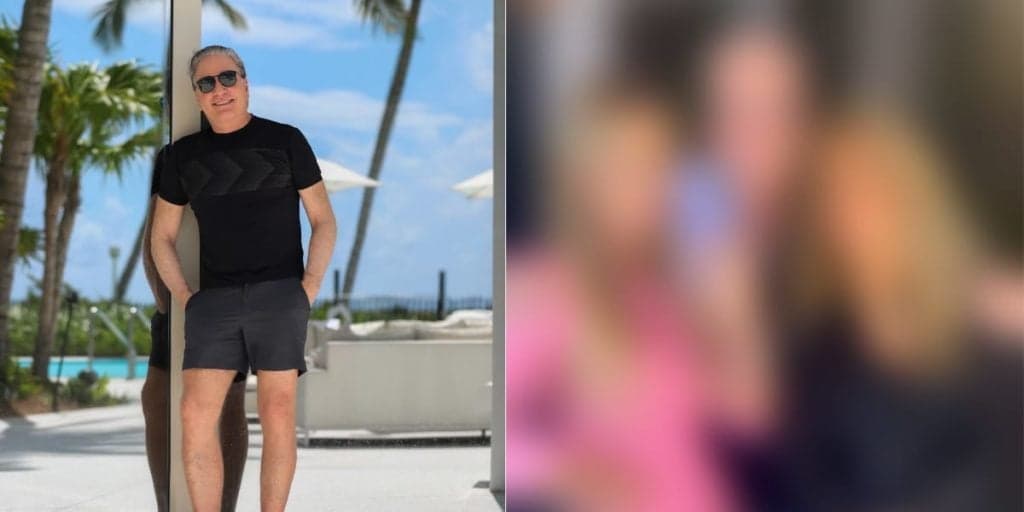 Roberto Justus é clicado com ex-mulher e atual juntas e trio fala de amizade entre eles: 'São duas mulheres'