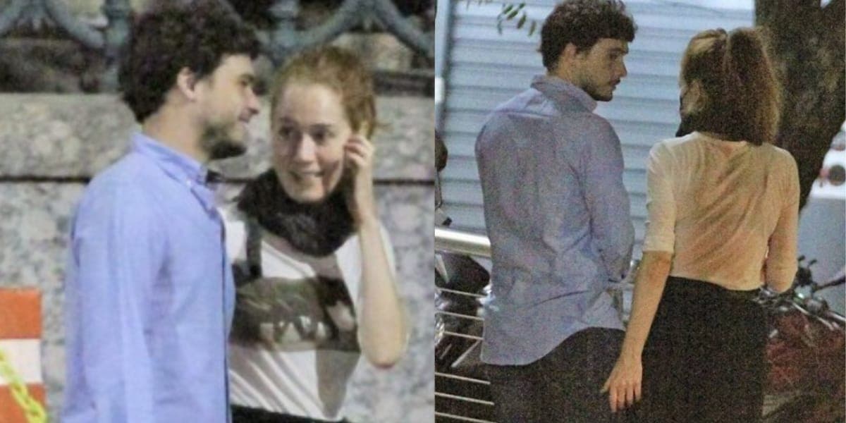 Camila Morgado é flagrada com grande amor, na saída de um restaurante, em Botafogo, no Rio de Janeiro (Reprodução: Montagem TV Foco)