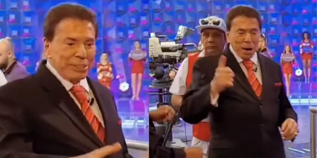 Silvio Santos volta ao SBT após meses e é recebido com gritos da plateia: "Olha quem tá aqui"