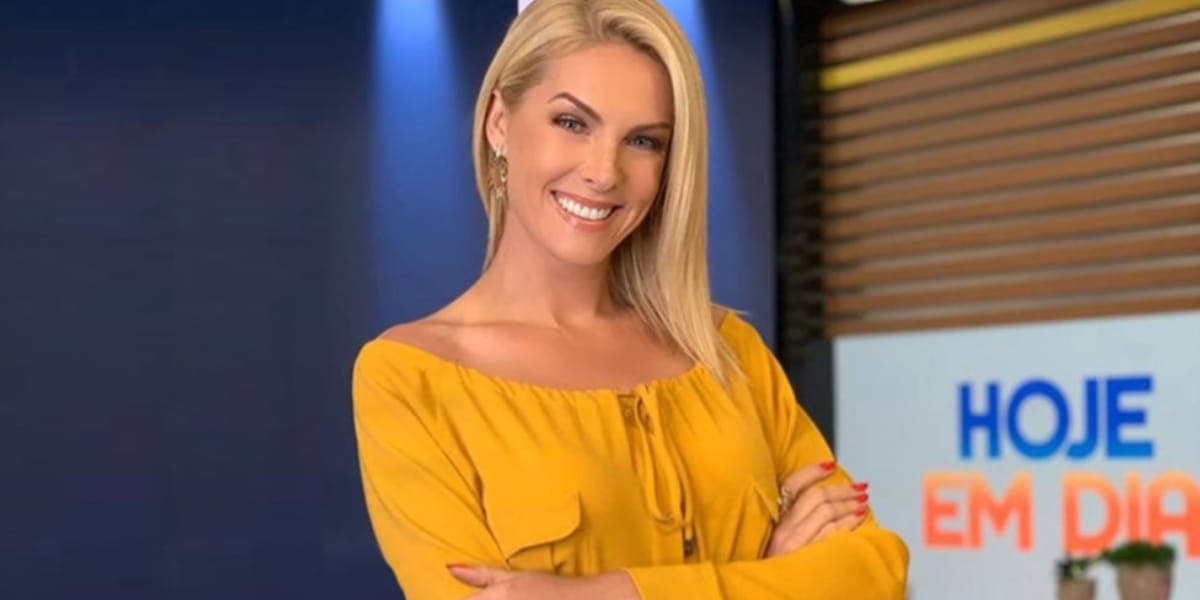 Ana Hickmann no 'Hoje em dia' (Reprodução: Record)