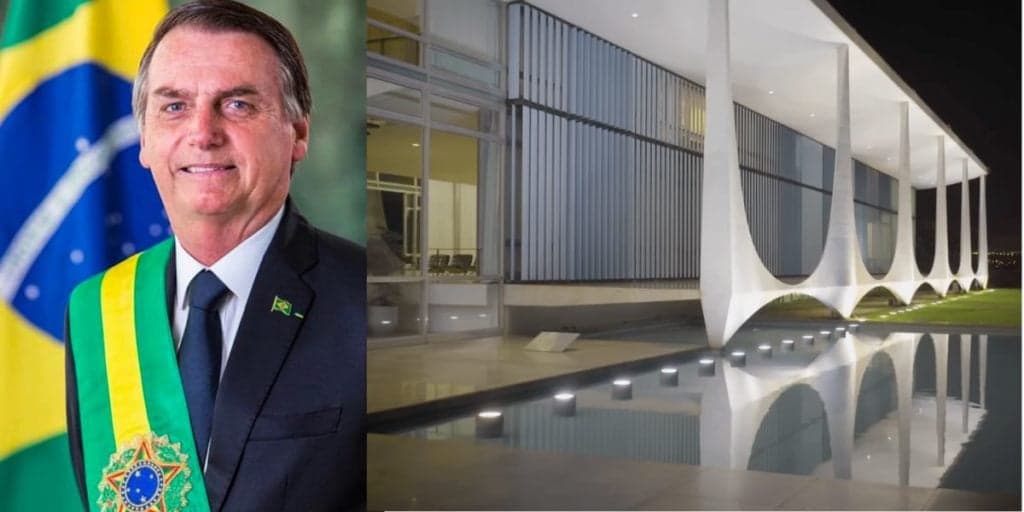 Palácio luxuoso de 400 mil m², piscina, biblioteca e até cinema: assim é onde Bolsonaro vive hoje