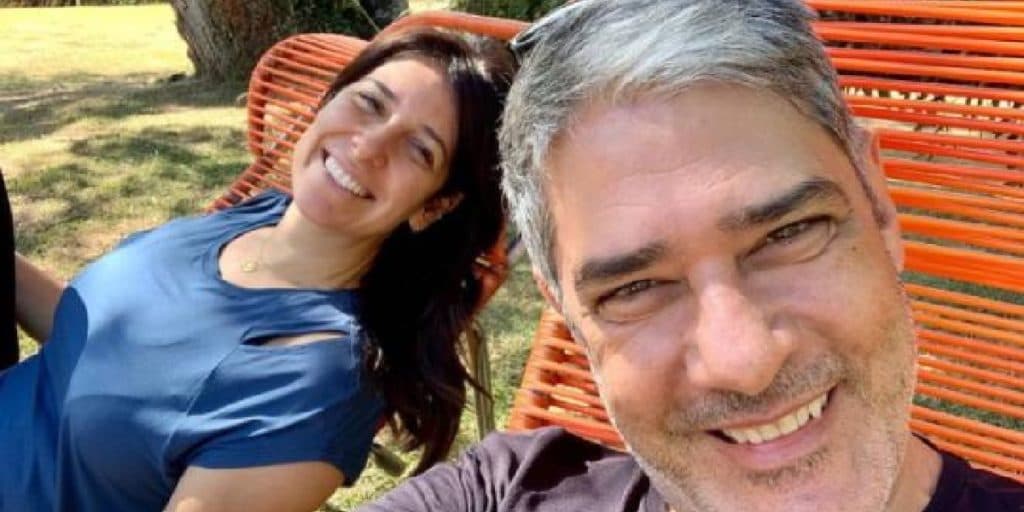 Esposa de William Bonner fala sobre conselho e confessa: "Como se eu não surtasse a cada 10 minutos"