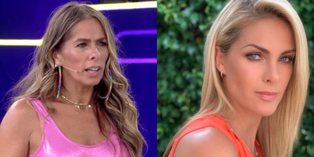 Adriane Galisteu revela o que recebeu de Ana Hickmann em camarim quando foi ao Hoje em Dia