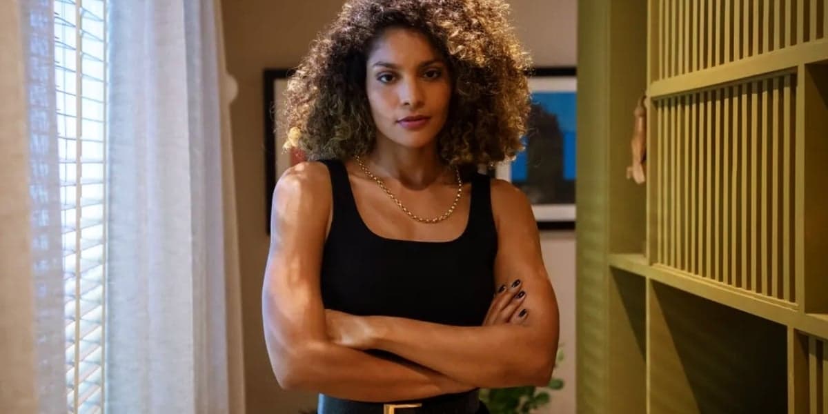 Caracterização de Bárbara Reis para Todas as Flores (Foto:  Reprodução/Globo)