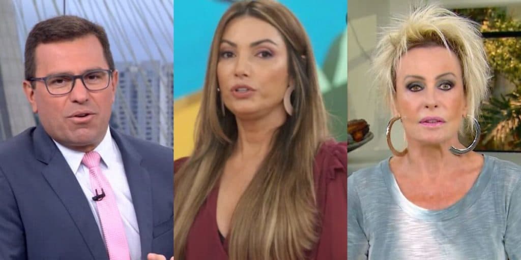 Globo tem reviravolta com Rodrigo Bocardi afundando e Patrícia e Ana Maria explodindo: Audiências 7/9
