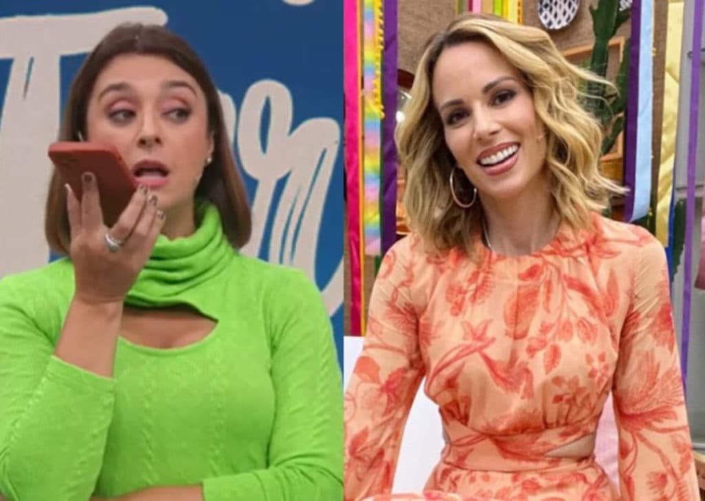 Catia Fonseca consegue telefone de Ana Furtado e faz pedido ao vivo para a ex-contratada da Globo