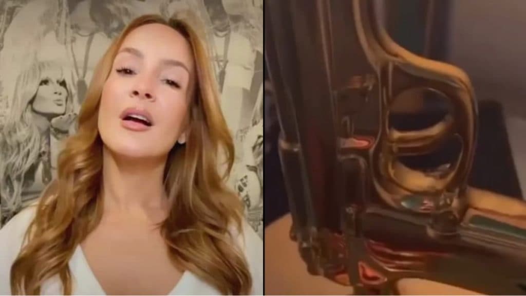 Abajur polêmico em formato de arma de Claudia Leitte custa uma verdadeira fortuna; saiba quanto