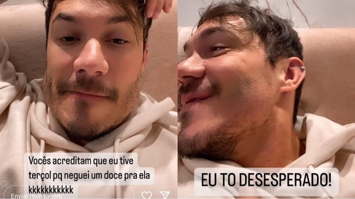 Eliezer Netto revela os desejos de grávida absurdos de Viih Tube Eliezer Netto revela os desejos de grávida absurdos de Viih Tube