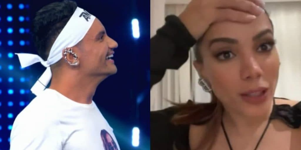 Fã que vendeu portas para ver Anitta, recebe presente no "Domingão" e se decepciona ao vivo: "Ela não veio"
