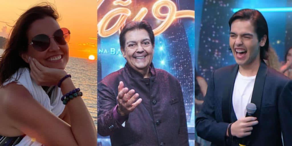 Na Band, Faustão dá exemplo de família unida e show de carisma e humildade com esposa e filho