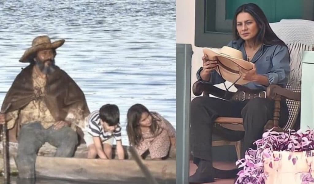 Pantanal - Após pânico ao pegar marido gelado e sem vida, Filó vê crianças interagindo com 'novo' Velho do Rio