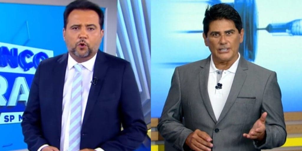 Geraldo Luís mostra situação em camarim com César Filho e faz revelação: “Vai começar”