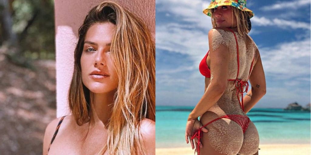"Com o biquíni no limite", Gio Ewbank prova que é uma das mais lindas do país em fotos quentes