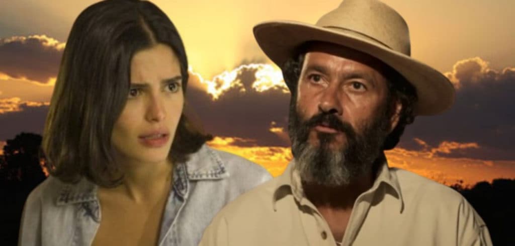 Pantanal – José Leôncio mente para Guta para livrar Alcides do xilindró por assassinar Tenório