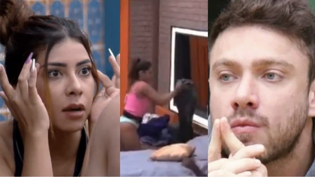 A Fazenda 14 - Ingrid Ohara vai para a Roça, se revolta com Vini Büttel e joga esterco nas roupas dele