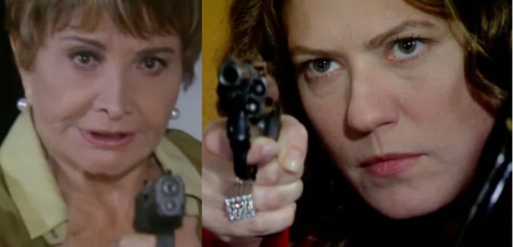 A Favorita - Irene morre no final? Idosa tenta matar Flora após assassinato de Gonçalo e se dá mal