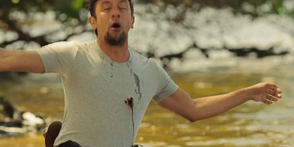 "Socorro... Alguém...", José Lucas toma tiro no peito e desesperado implora para viver em Pantanal, "Me acuda, pai..."