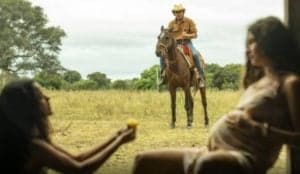 Juma (Alanis Guillen) vai fazer de tudo para ter o filho da forma que deseja em Pantanal (Foto: Reprodução / Globo) Juma (Alanis Guillen) vai fazer de tudo para ter o filho da forma que deseja em Pantanal (Foto: Reprodução / Globo)