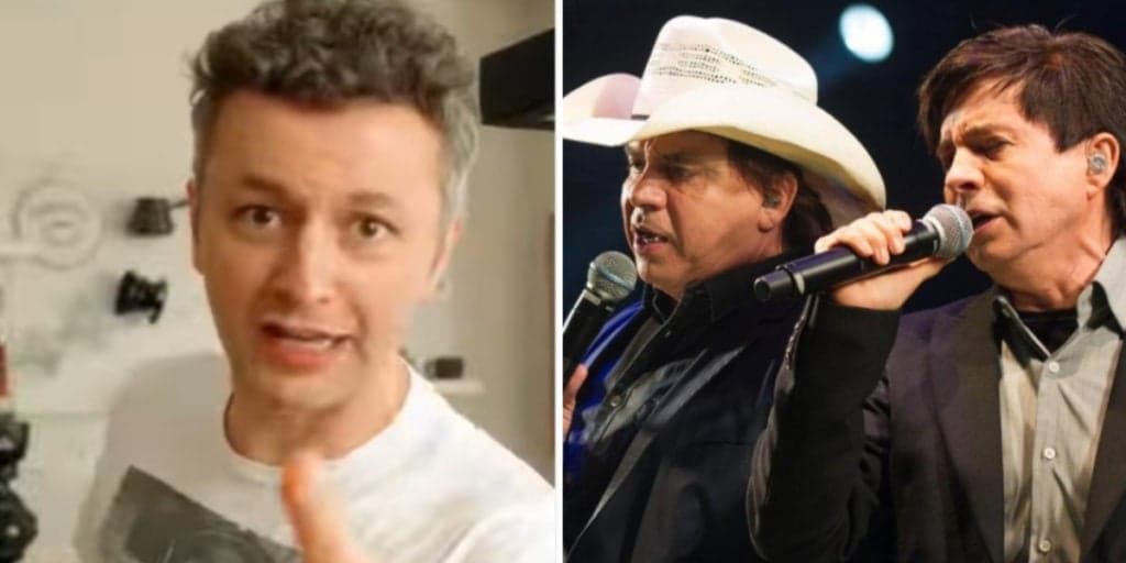 Marido de Sandy fica impactado ao contar o que viveu com Chitãozinho e Xororó: "Se eu paro pra pensar"