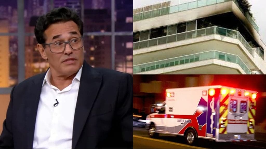 Luciano Szafir confessou que apartamento em que morava com Xuxa já pegou fogo e ele foi socorrido