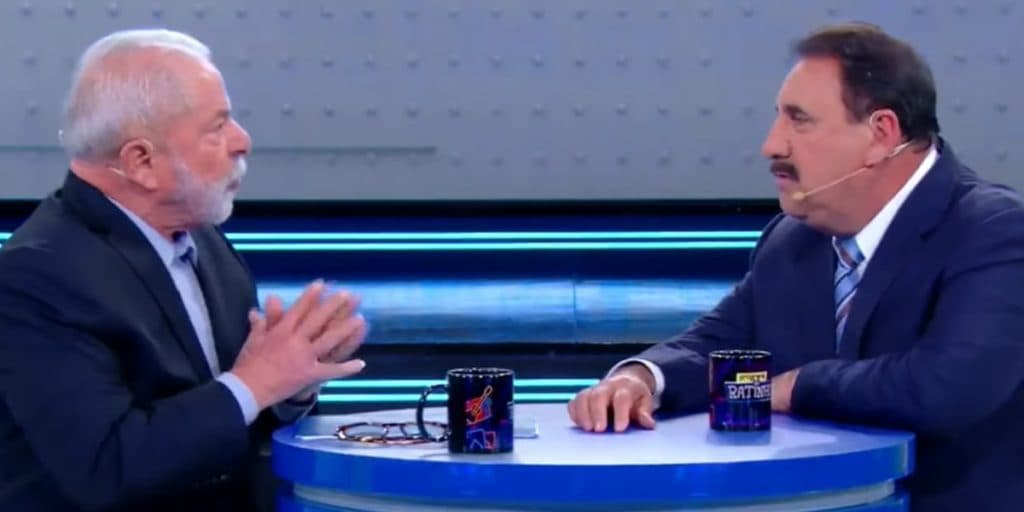 “Ficar put@ comigo”, diz Lula, ao vivo, em sabatina com Ratinho no SBT e faz revelação sobre apresentador