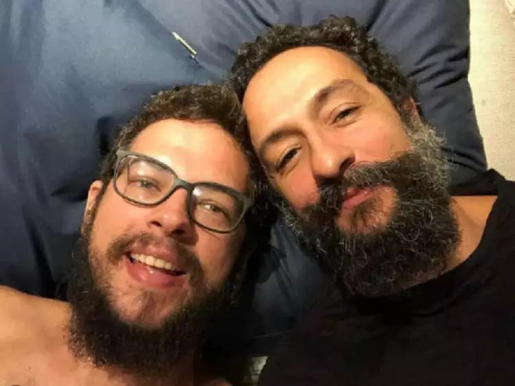 Ator da Globo e seu marido (Foto: Reprodução) Ator da Globo e seu marido (Foto: Reprodução)