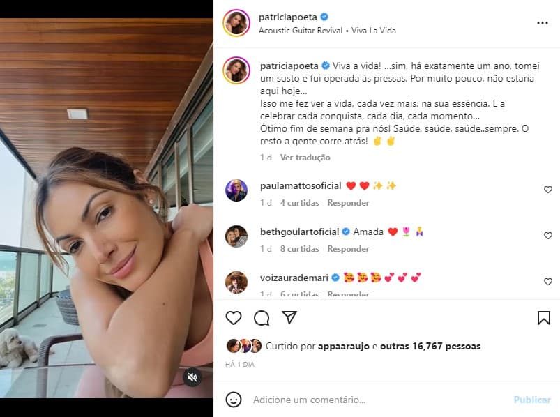 Patrícia Poeta (Foto: Reprodução)