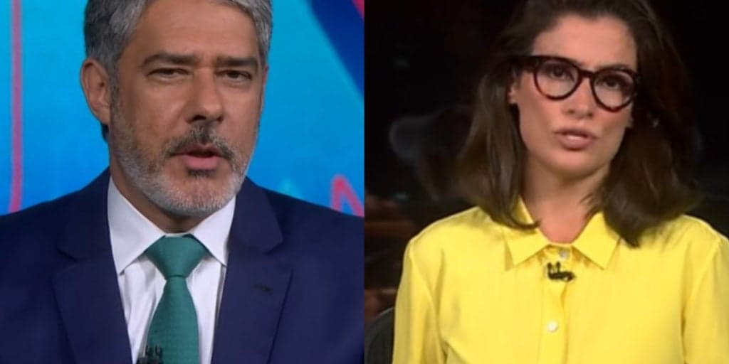 William Bonner e Renata Vasconcellos ignoram o 'boa noite' no JN e dão notícia que repercute no mundo