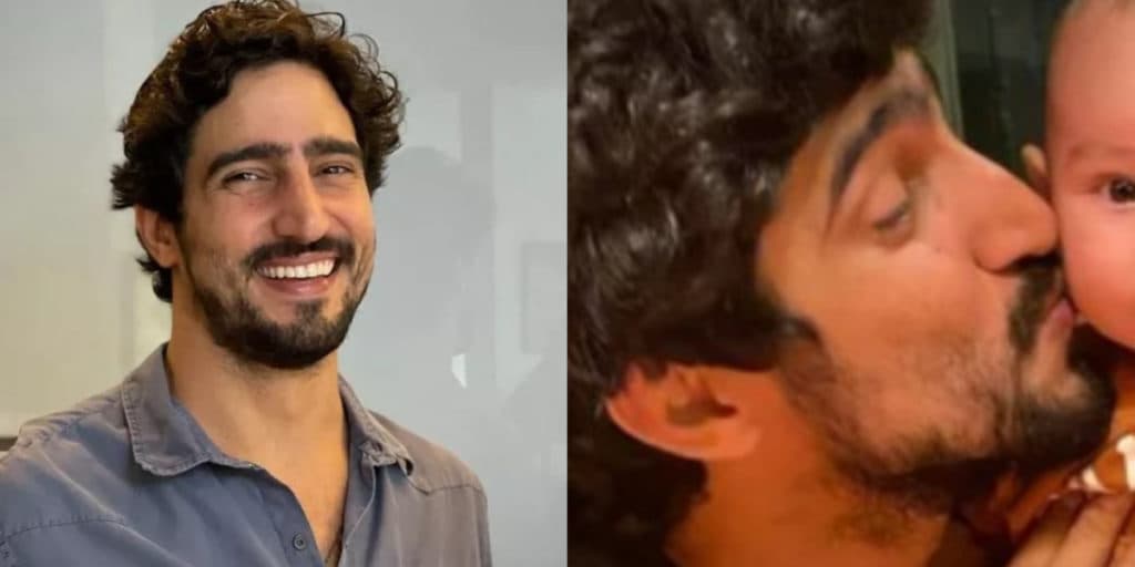 Filho de Renato Góes, de 9 meses, surge em vídeo emocionante e beleza do bebê choca o Brasil