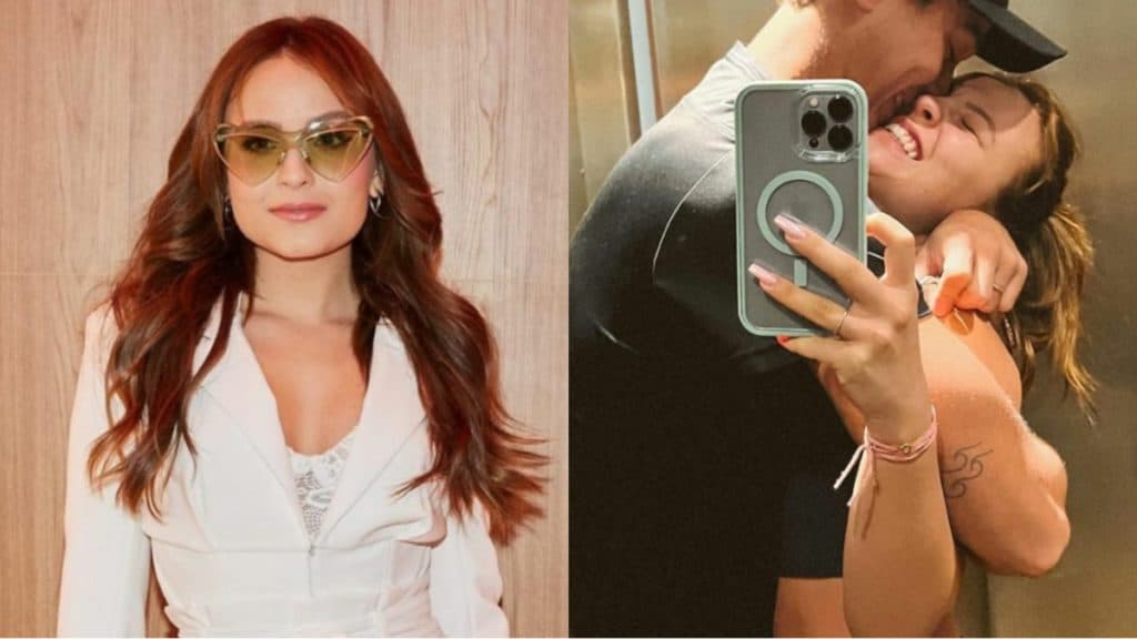 Larissa Manoela, aos 2 meses de namoro com ator da Globo, se declara em textão: “Subindo e descendo”