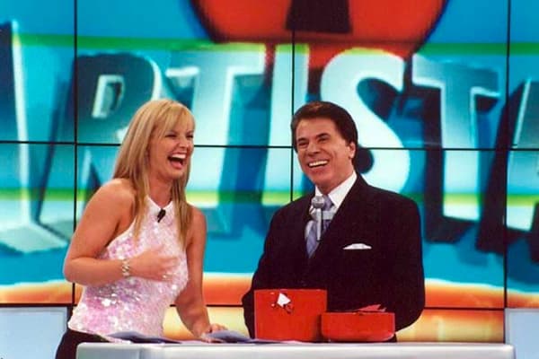 Silvio Santos chorou na final da Casa dos Artistas (Foto: Reprodução) Silvio Santos chorou na final da Casa dos Artistas (Foto: Reprodução)