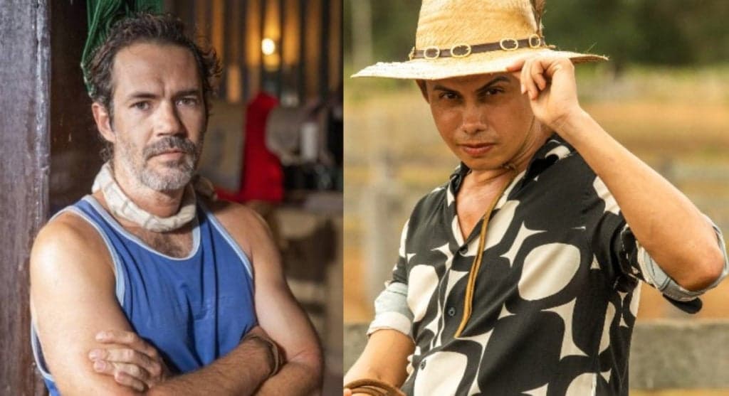 Pantanal - Solano tenta seduzir Zaquieu e faz proposta para fugirem juntos: "Ocê é a pessoa que eu mais gostei aqui"