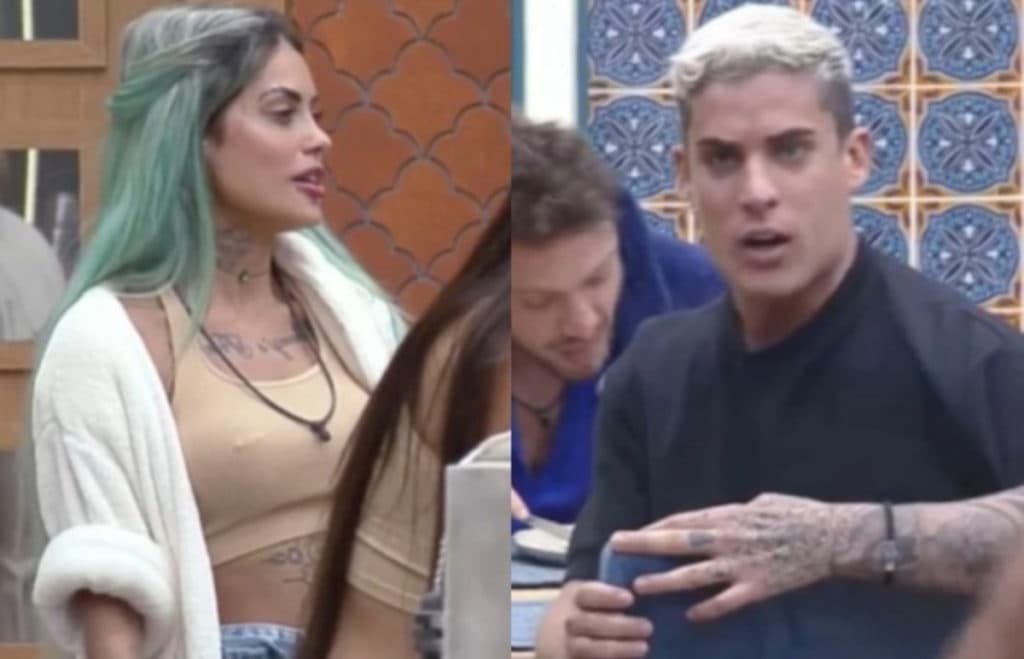 A Fazenda 14: Tati Zaqui quebra o pau com Tiago Ramos e dispara: "Você não é homem?"