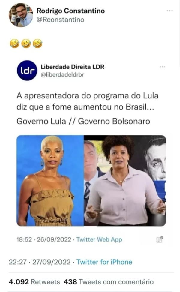 Thalma de Freitas é alvo de ataque nas redes sociais - Foto: Reprodução