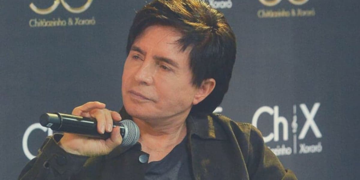 Durante entrevista cantor Xororó choca ao expor o que pensa sobre artistas que usam bebida alcoólica durante shows  - Foto: Reprodução