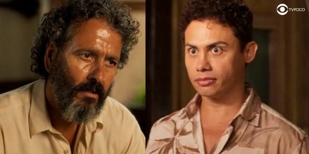 "Calo na bunda eu posso não...", José Leôncio decreta ordem após ser jogado contra parede por Zaquiel em Pantanal