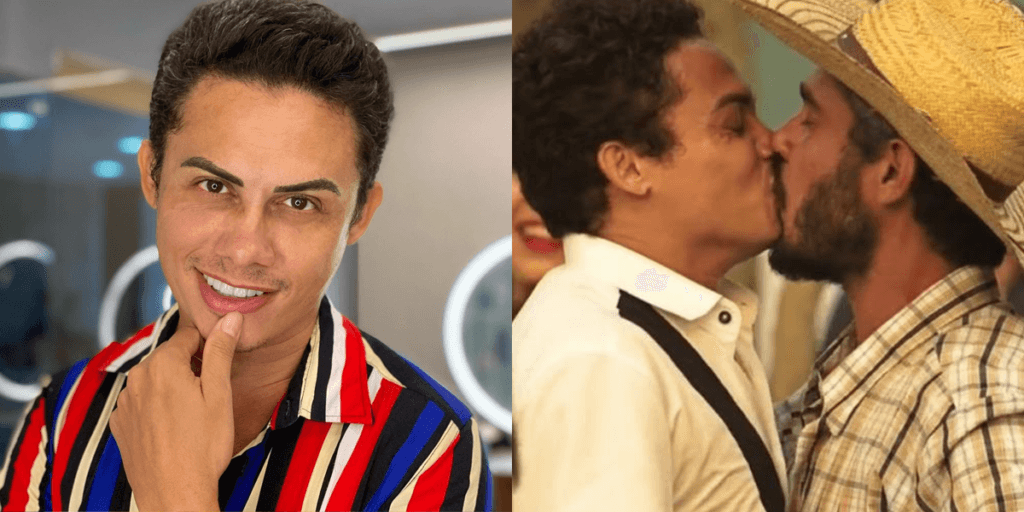"Fizemos História", Silveiro Pereira comemora beijo gay em Pantanal