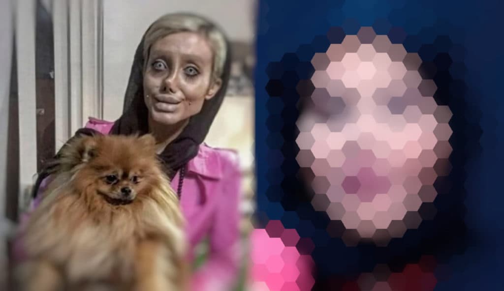 Acredite se quiser: esse é o rosto verdadeiro de "Angelina Jolie Zumbi", que assombrou muitos por anos