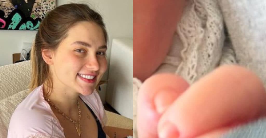 Virginia Fonseca deixa o Brasil comovido ao divulgar foto rara da filha recém-nascida sorrindo ao dormir