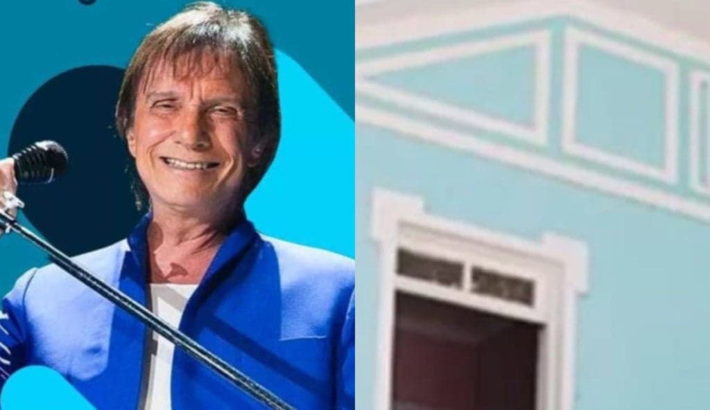 Muito humilde, com pisos de madeira e sem escadas: essa é a casa modesta que Roberto Carlos vivia